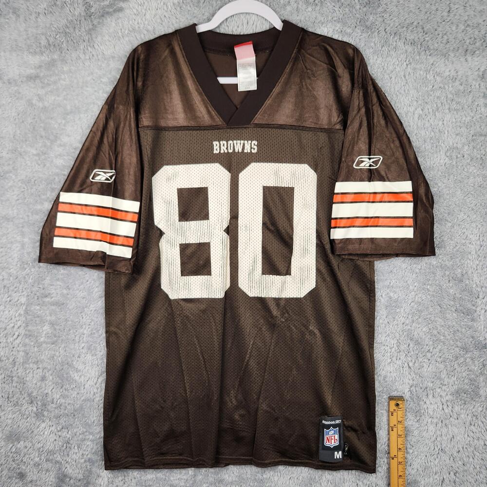 Vintage Cleveland Browns Jersey Mens Medium Brown NFL Kellen Winslow 80 Football